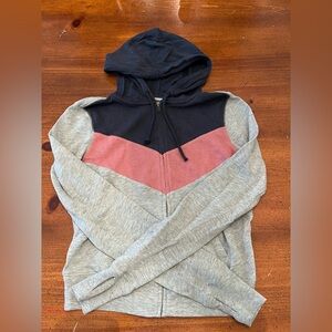 Junior's SO Lounge Life Favorite Sweatshirt Zip-Up Hoodie - Size Small